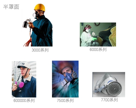 3M防毒面具系列