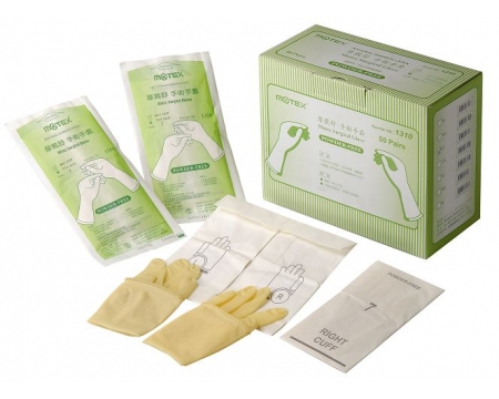 1310HE 乳膠手術手套 (滅菌,無粉)