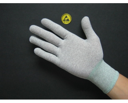 無塵碳纖維PU塗佈手套 TGE02