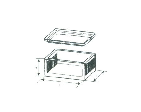 染色壺/TLC展開槽