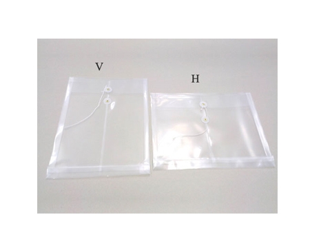防靜電A4附繩透明文件袋