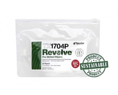 環保型預濕無塵擦拭布 4"x4"