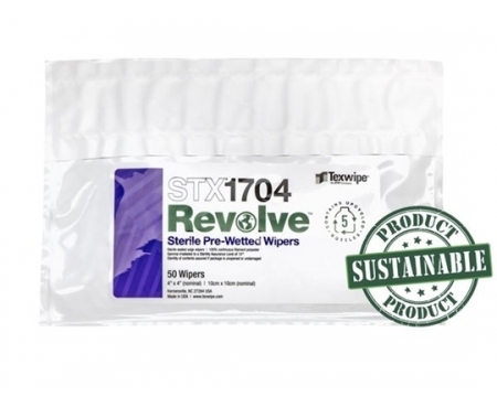 環保型乾式滅菌無塵擦拭布 (9"x9")