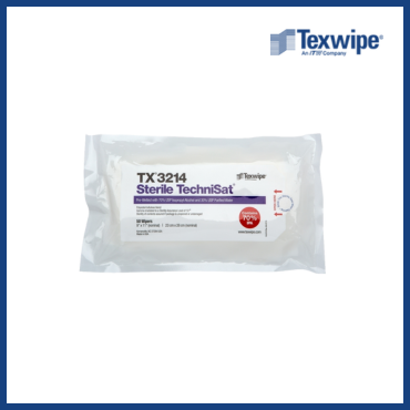 TX3214 濕式IPA Pre-Wetted 滅菌無塵擦拭紙 (9"x11")
